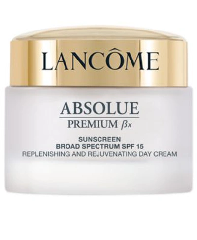 Lancôme Absolue Premium Bx Cream Absolute Replenishing Cream Spf 15 Sunscreen Collection