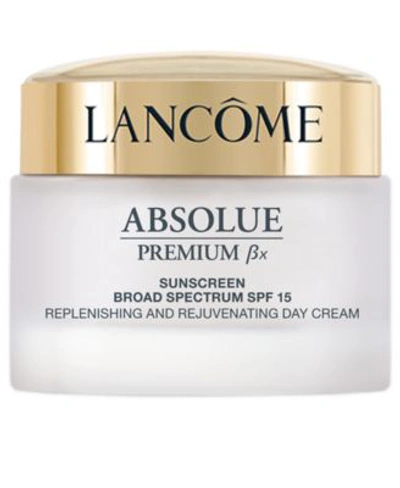 LANCÔME ABSOLUE PREMIUM BX CREAM ABSOLUTE REPLENISHING CREAM SPF 15 SUNSCREEN COLLECTION