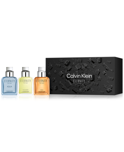 Calvin Klein Men's 3-pc. Eternity Fragrance Gift Set, Created For Macy's