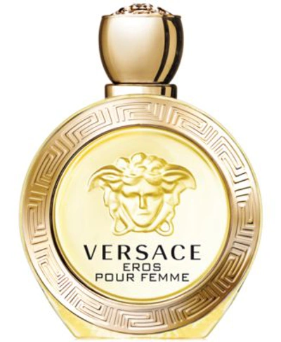 Versace Eros Pour Femme Eau De Toilette Fragrance Collection In Size 2.5-3.4 Oz.