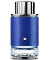 MONTBLANC MENS EXPLORER ULTRA BLUE EAU DE PARFUM FRAGRANCE COLLECTION