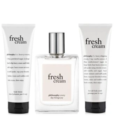 Philosophy Fresh Cream Eau De Toilette Fragrance Collection