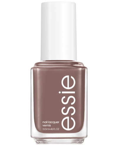 Essie Nail Polish In Crochet Away (brown)