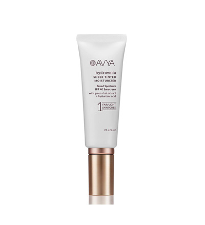 Avya Hydroveda Sheer Tinted Moisturizer With Spf 40 - Fair In No Color