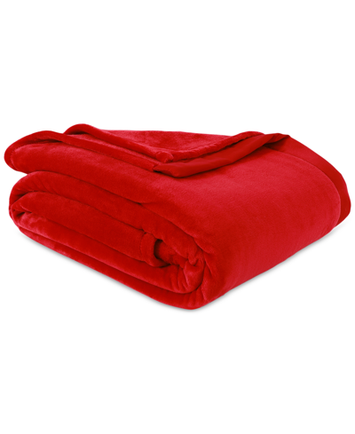 Berkshire Classic Velvety Plush Blanket, Full/queen, Created For Macy's In Salsa