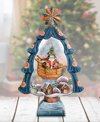 G.DEBREKHT FLYING TO TOWN TREE HANDCRAFTED CHRISTMAS FIGURINE