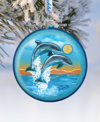 G.DEBREKHT DOLPHIN'S FLY HOLIDAY ORNAMENT