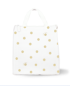 Kate Spade Lunch Bag In Gold-tone Dot With Script