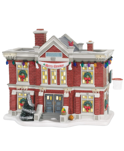 Department Five A Christmas Story Village Cleveland Elementary School Collectible Figurine