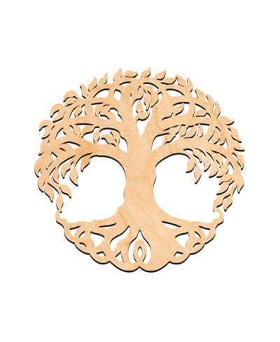 Designocracy Celtic Tree Of Life Holiday Wall Door Decor In Multi Color