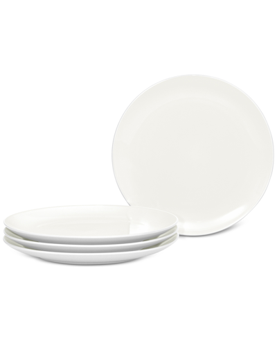 Noritake Colorwave Coupe Dinner Plates, Set Of 4 In White