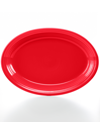 Fiesta 13 5/8" Large Oval Serving Platter In Scarlet