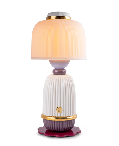 Lladrò Kokeshi Porcelain Lamp In Multicolor