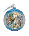 G.debrekht Saint Nicholas Holiday Ornament In Multi Color