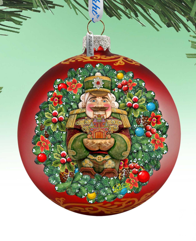 G.debrekht The Gift Of Giving A Nutcracker Story Holiday Ornament In Multi Color