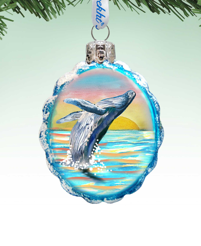Designocracy Humpback Mercury Holiday Ornament In Multi Color