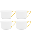 Noritake Accompanist Set Of 4 Cups In White