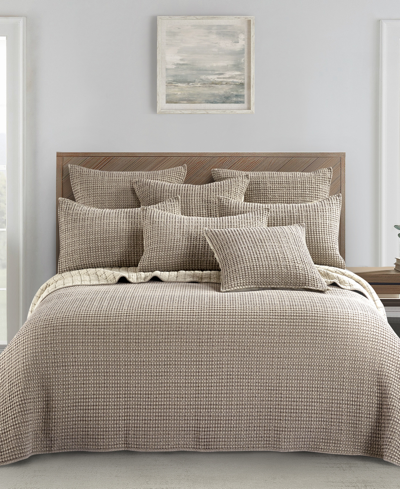 Levtex Mills Waffle 3-pc. Bedspread Set, King In Taupe