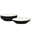 Noritake Colorwave Coupe Pasta Bowls 35-oz, Set Of 4 In Graphite
