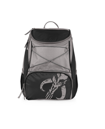 Picnic Time Star Wars The Mandalorian Mythosaur Skull Ptx Backpack Cooler In Black