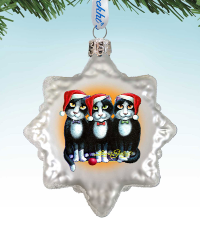 Designocracy Boys Night Out Mercury Holiday Ornament In Multi Color
