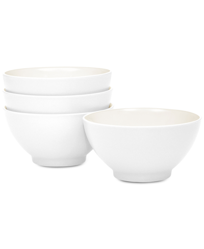 Noritake Colorwave Rice Bowls, Set Of 4 In White
