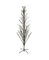 Northlight Pre-lit Cascade Outdoor Halloween Twig Tree Lights, 6' In Black