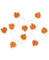 NORTHLIGHT LED LEAVES FALL HARVEST 10 PIECE FAIRY LIGHTS WITH 5.5' COPPER WIRE SET