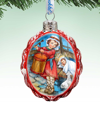 Designocracy Drummer Boy Mercury Holiday Ornament In Multi Color