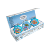 Designocracy Under The Sea Mercury Holiday Ornaments, Set Of 3 In Multi Color