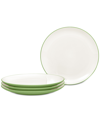 Noritake Colorwave Coupe Salad Plates, Set Of 4 In Apple