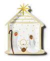 COTON COLORS NATIVITY PLATTER