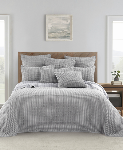 Levtex Mills Waffle Classic 3-pc. Bedspread Set, Queen In Gray