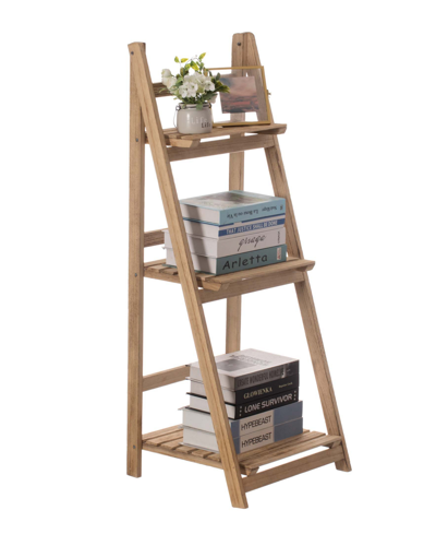 Vintiquewise 3 Tier 3 Size Shelves Display In Natural
