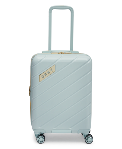 Dkny Bias 20" Upright Trolley Luggage In Jade Sky