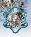 G.DEBREKHT GATHER IN PEACE FATHER WINTER HOLIDAY ORNAMENT