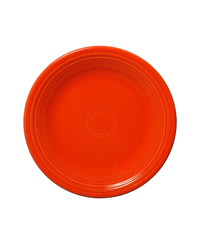 Fiesta Classic Rim 10 ½ Inch Dinner Plate In Poppy