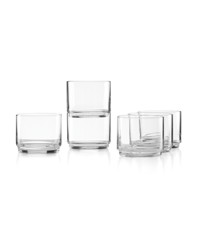 Lenox Tuscany Classics Stackable Short Glasses Set, 6 Piece In Clear