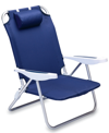 Picnic Time Oniva By  Monaco Beach Chair In Navy