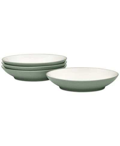 Noritake Colorwave Coupe Pasta Bowls 35-oz, Set Of 4 In Green