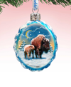 Designocracy Buffalo Mercury Holiday Ornament In Multi Color