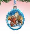 Designocracy Eskimo Mercury Holiday Ornament In Multi Color