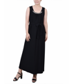 NY COLLECTION PETITE ANKLE LENGTH SLEEVELESS DRESS
