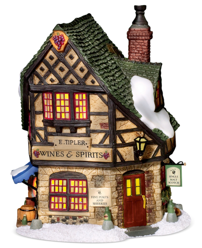 Department Five Dickens' Village E. Tipler, Agent For Wines & Spirits Collectible Figurine