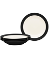 Noritake Colorwave Pasta Bowls 27-oz, Set Of 4 In Graphite
