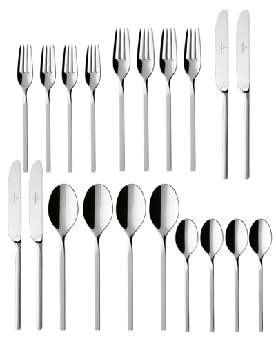 Villeroy & Boch New Wave Flatware Stainless Steel 20 Piece Set, Service For 4