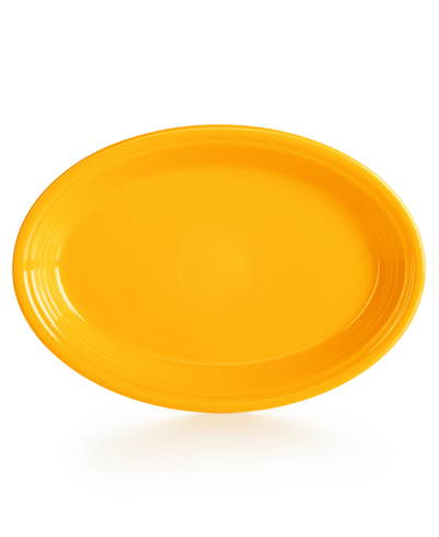 Fiesta Large Oval Platter 13" In Daffodil