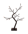 NORTHLIGHT LED LIGHTED WEEPING HALLOWEEN TWIG TREE WITH ORANGE LIGHTS, 10.5"
