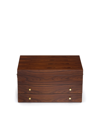 Lenox Rosewood Flatware Chest In Brown And No Color