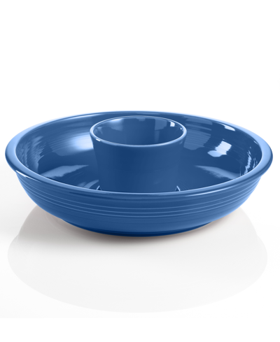 Fiesta Chip And Dip Set In Lapis